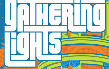 Close-up of Gathering Lights cover.
